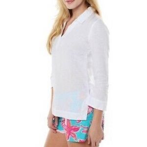 Lilly Pulitzer linen shirt